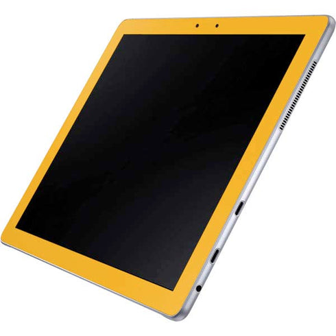 NBA Indiana Pacers Standard - Yellow Galaxy Book 12in Skin